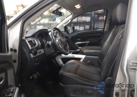 2017 Nissan Titan Pro-4X from USA, damaged, VIN 1N6AA1E56HN550052